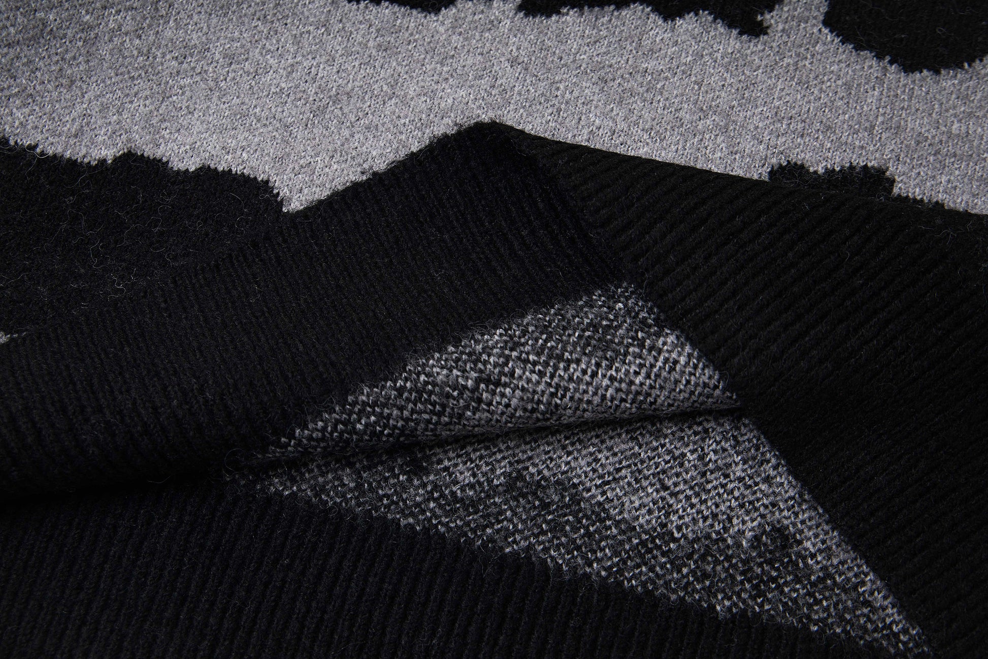 Corteiz Mohair Fuzzy Collar Sweater
