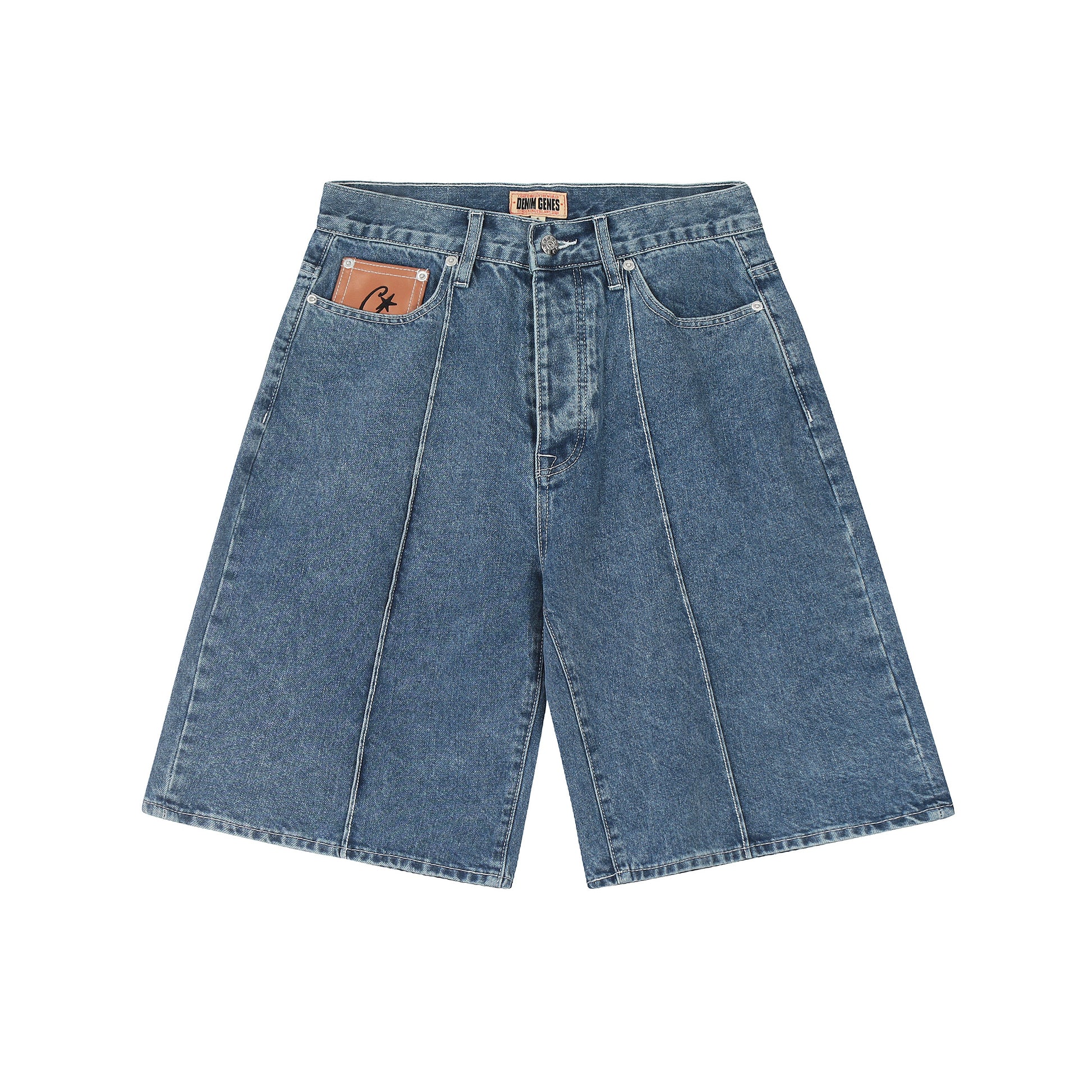 Short Corteiz in Denim Jeans