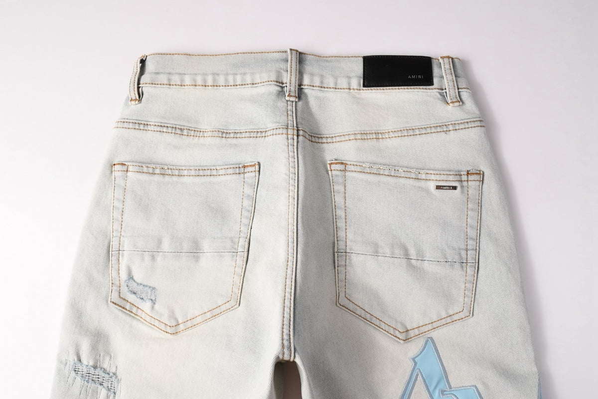 Amiri Jeans Cortos