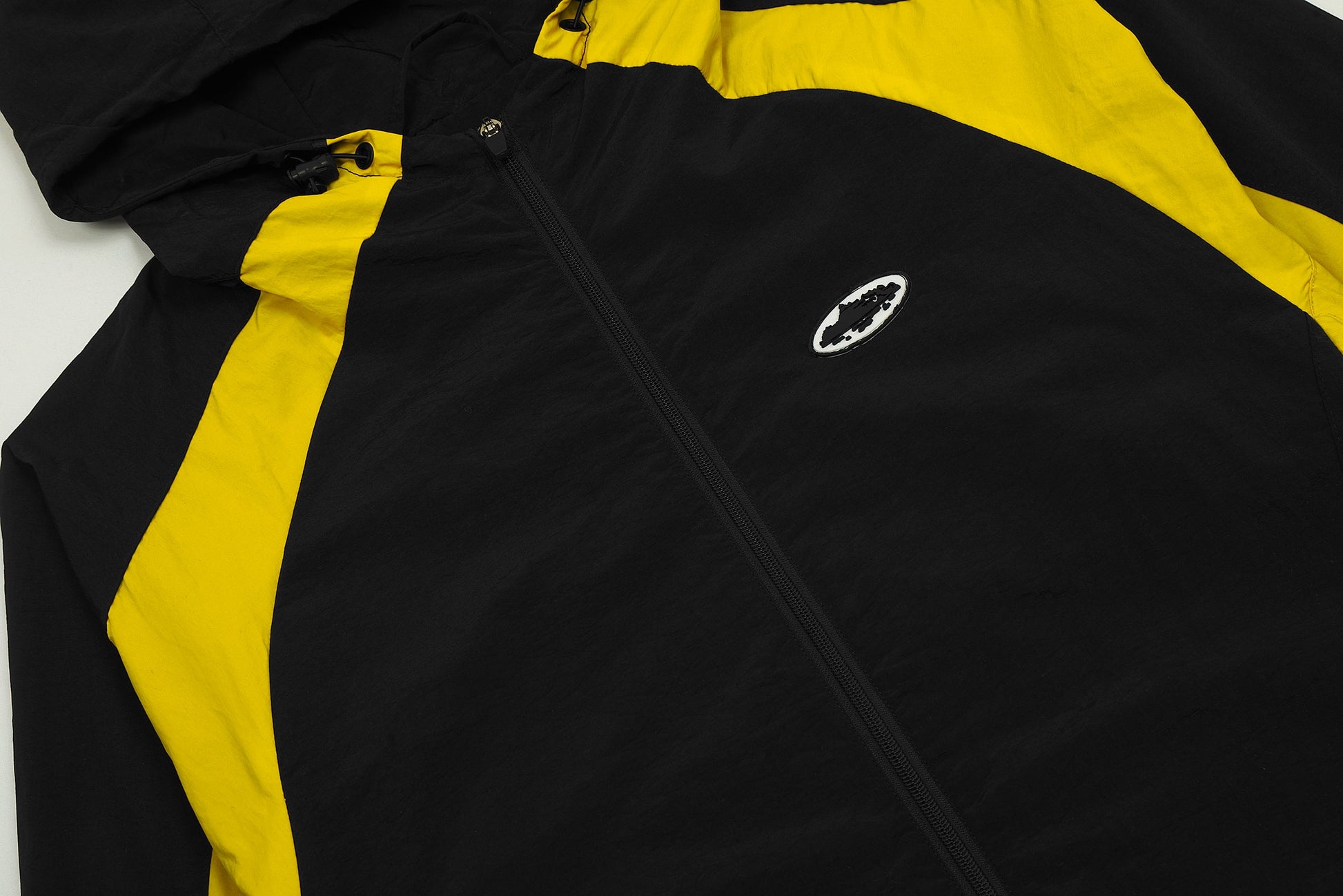 Corteiz Spring Jacket black-yellow