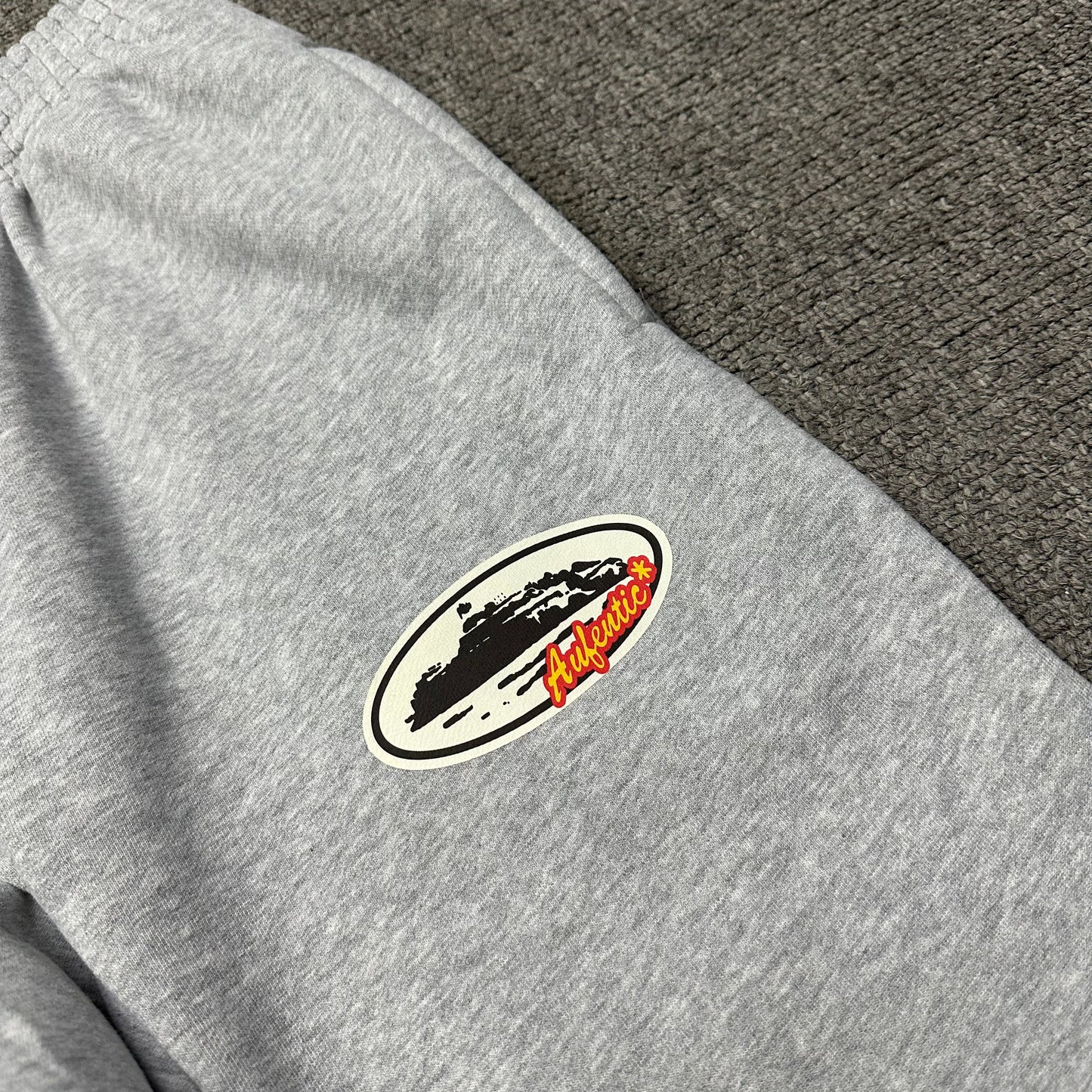 Corteiz Aufentic Hoodie Grey