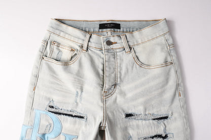 Amiri Jeans Cortos