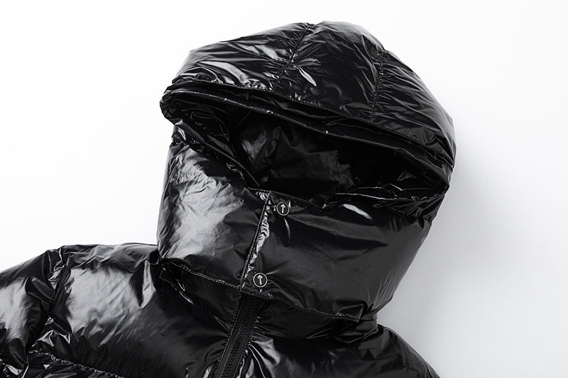 Trapstar Decoded Puffer Jacket Shiny Black