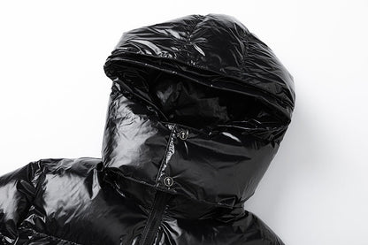 Trapstar Decoded Puffer Jacket Shiny Black