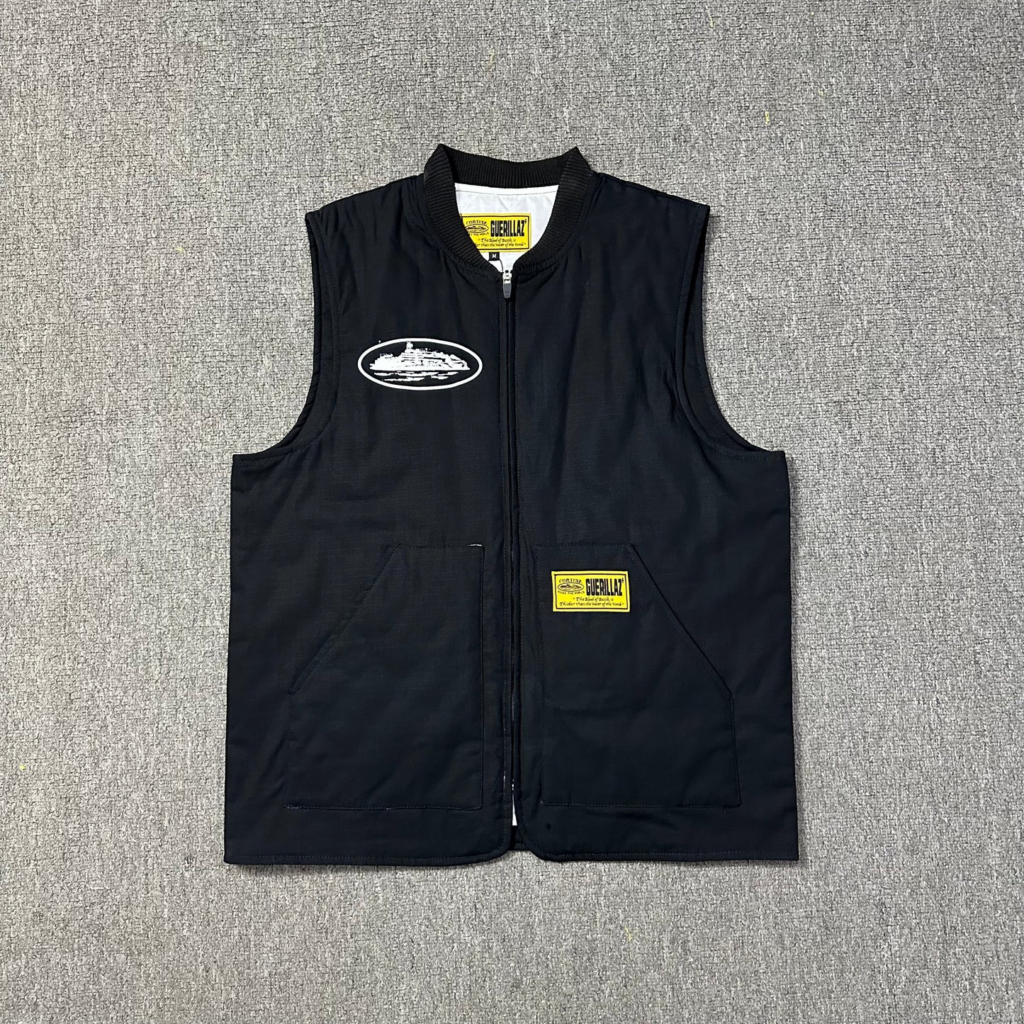 Corteiz CRTZ GUERILLAZ QUILTED VEST