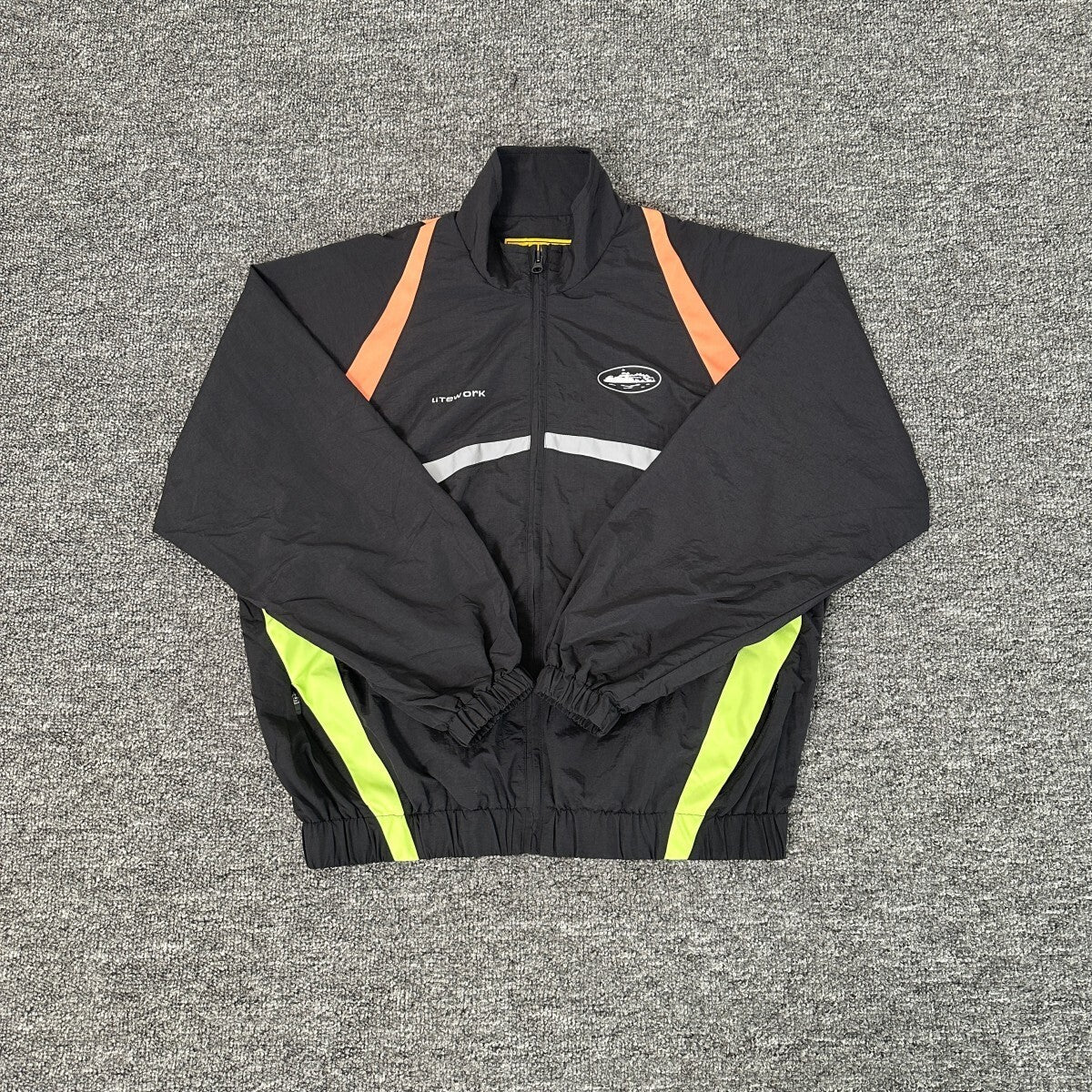 Corteiz Gradient Litework Jacket Cream