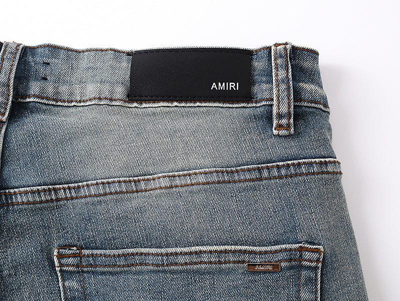Amiri Pantalones Cortos de Mezclilla