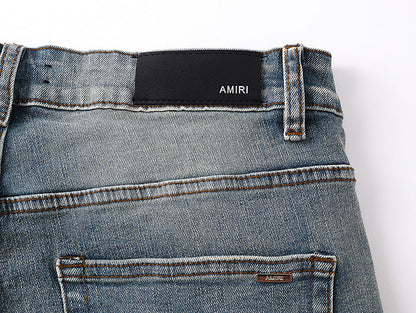 Amiri Pantalones Cortos de Mezclilla