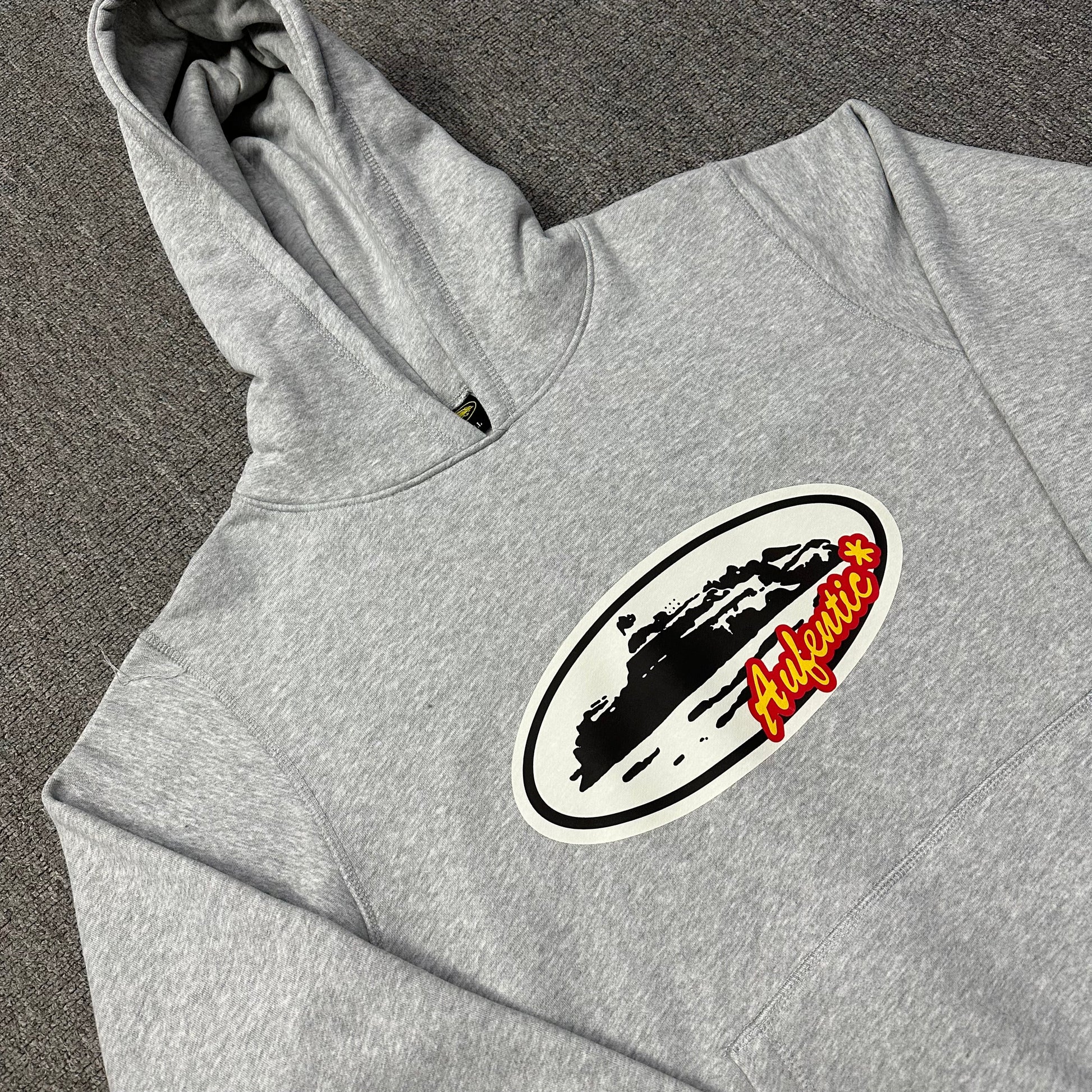 Corteiz Aufentic Hoodie Grey