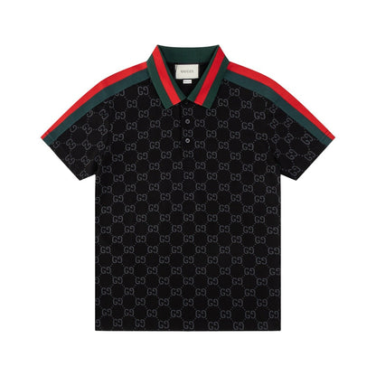 Polo Gucci in Cotone Nero