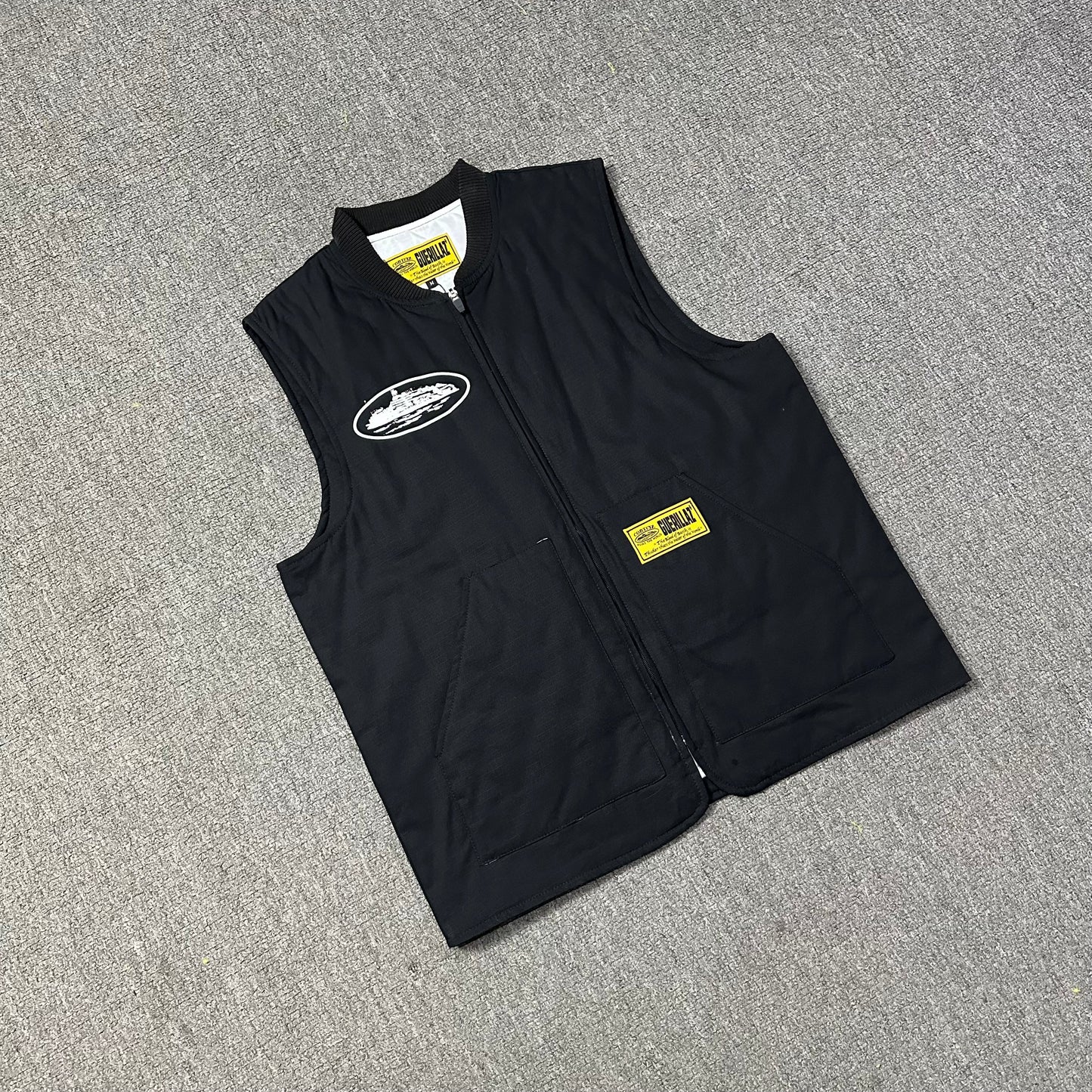 Corteiz CRTZ GUERILLAZ QUILTED VEST