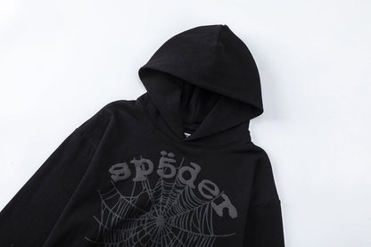 Sudadera con capucha y estampado de ángel Sp5der