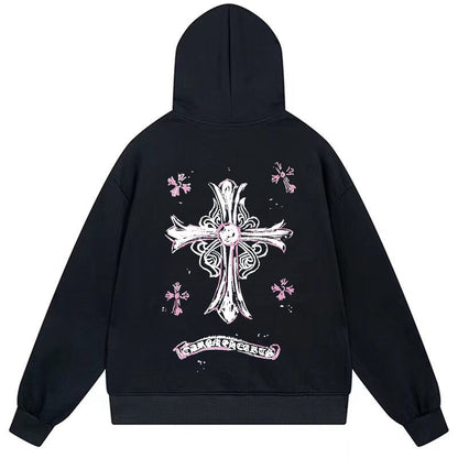 Camisola com capuz Chrome Hearts
