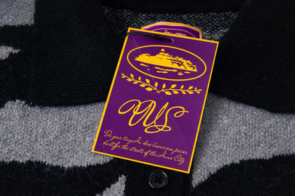 Corteiz Mohair Fuzzy Collar Sweater