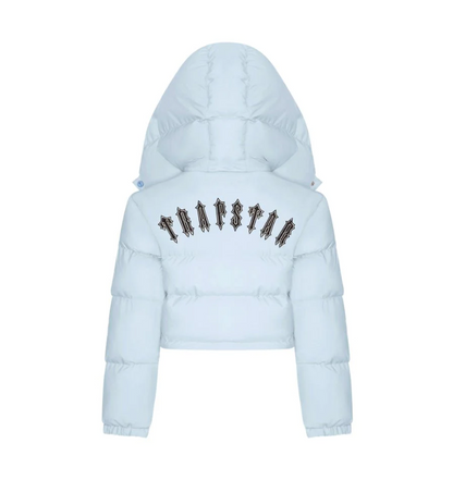 Trapstar Irongate Jacket Detachable Hood Baby Blue