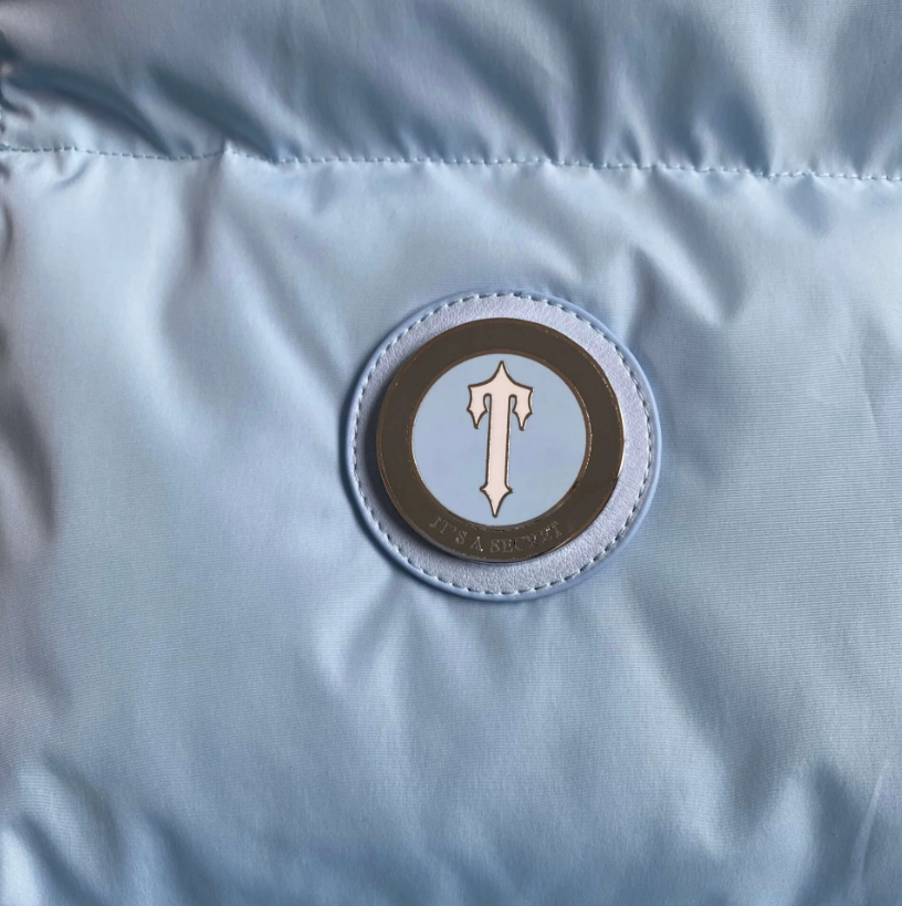 Trapstar Irongate Jacket Detachable Hood Baby Blue