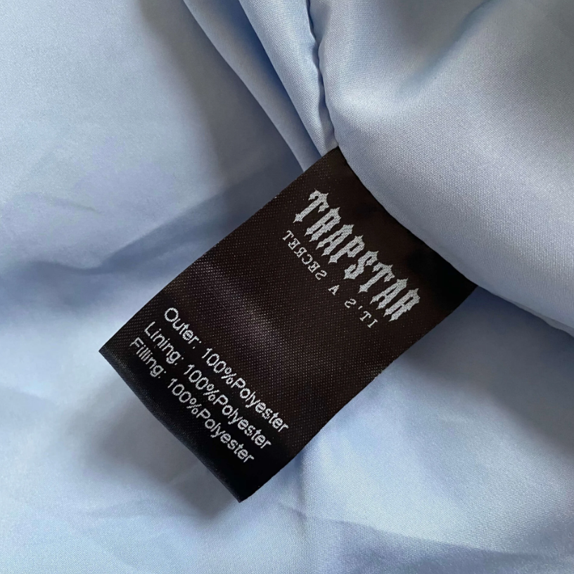 Trapstar Irongate Jacket Detachable Hood Baby Blue