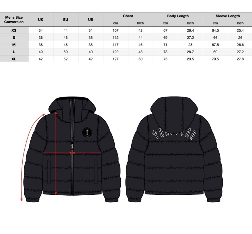 Trapstar Blue Jacket Men Irongate