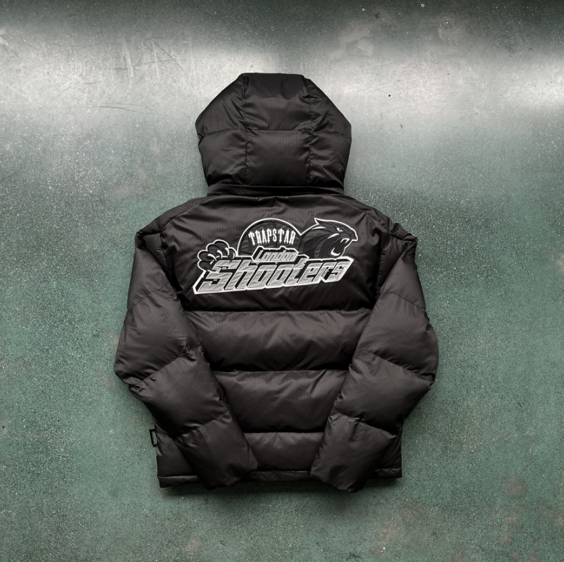 Trapstar Shooters Hooded Puffer Black
