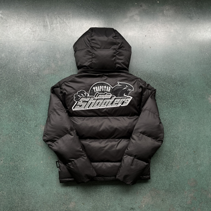 Trapstar Shooters Hooded Puffer Black