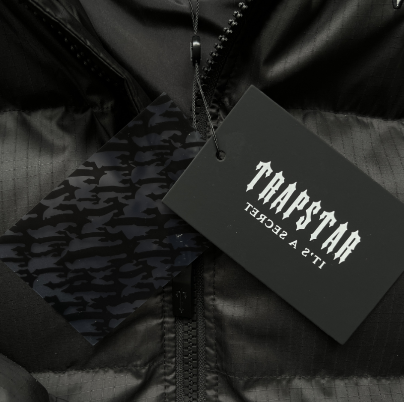 Trapstar Shooters Hooded Puffer Black