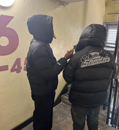 Trapstar Shooters Hooded Puffer Black