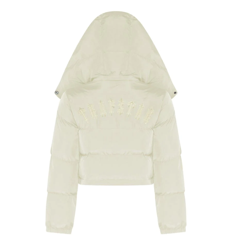 Trapstar Women's Irongate Detachable Hooded Puffer Jacket