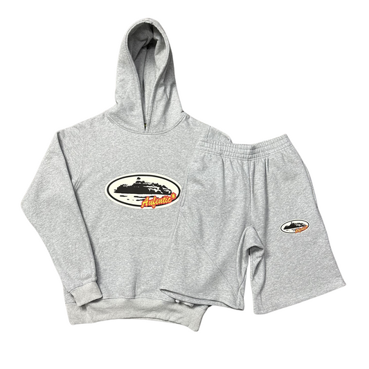 Corteiz Aufentic Hoodie Grey