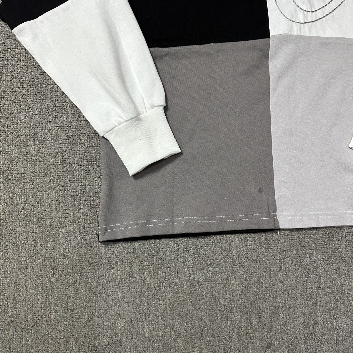 Corteiz Greyscale Rugby Sweatshirt