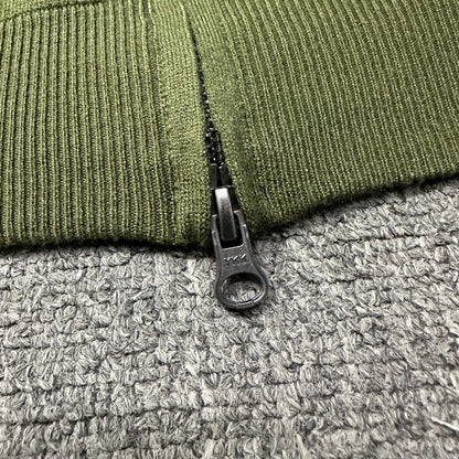 Corteiz Cream Knit Zip Up Fleece