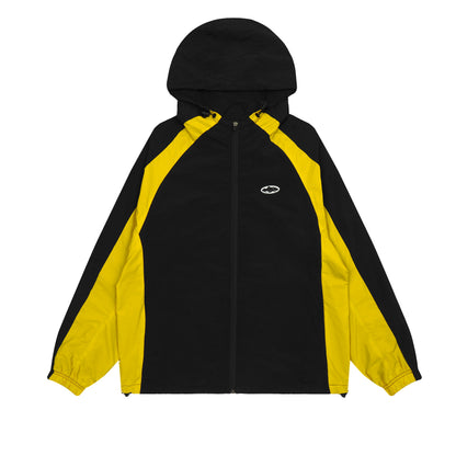 Corteiz Spring Jacket black-yellow