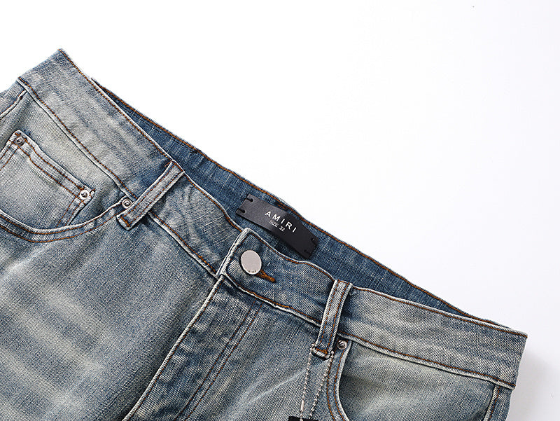 Amiri Pantalones Cortos de Mezclilla