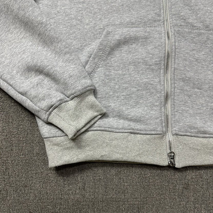 Corteiz HMP Thermal Zip Up Gray Hoodie