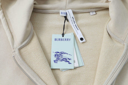Burberry Check Label Hoodie