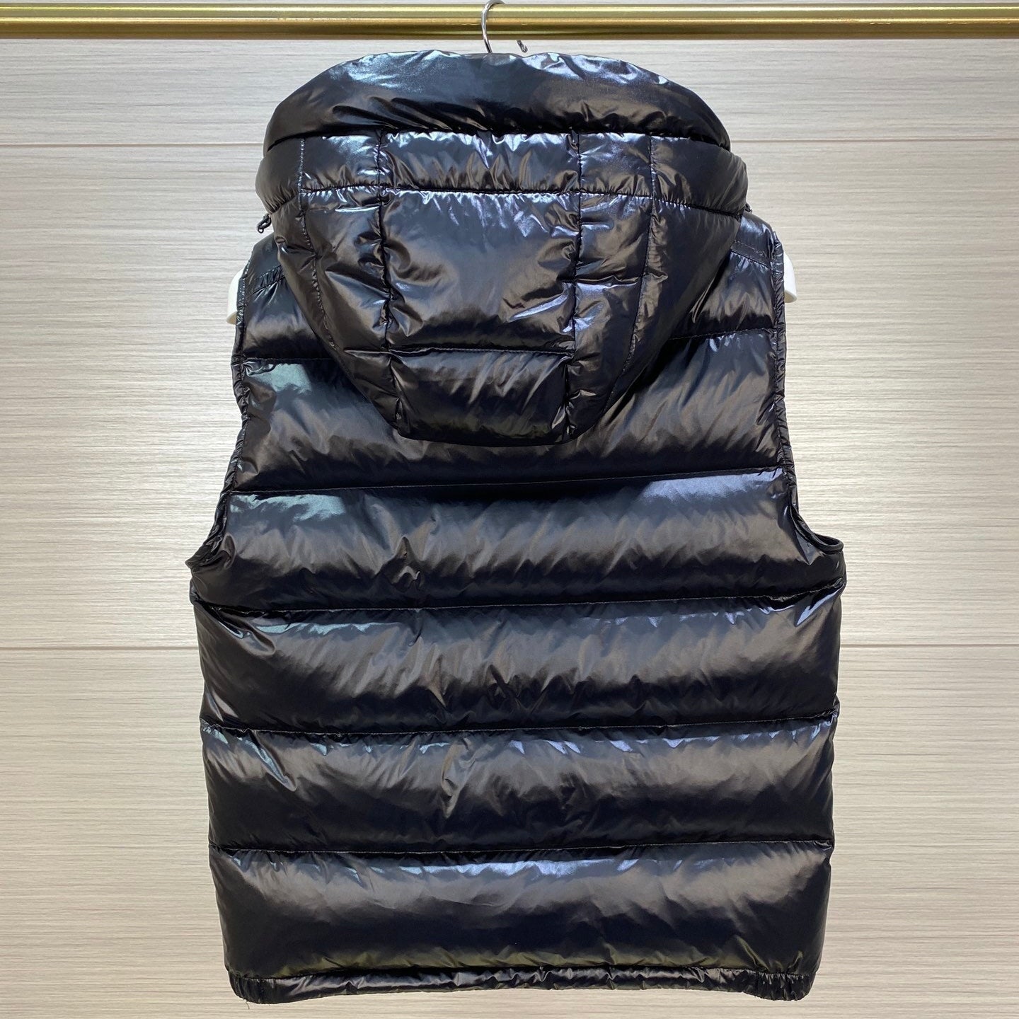 Moncler Shiny Black Puffer