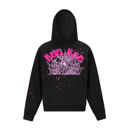 Sudadera con capucha y estampado de ángel Sp5der