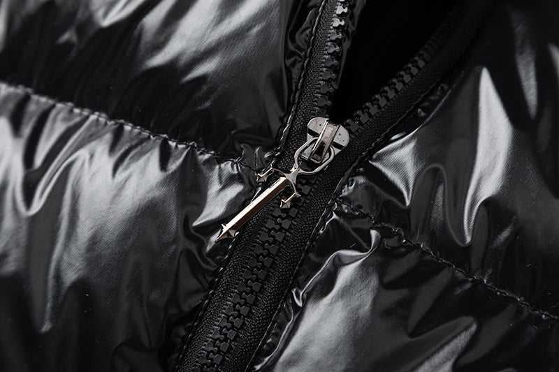 Trapstar Decoded Puffer Jacket Shiny Black