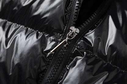 Trapstar Decoded Puffer Jacket Shiny Black