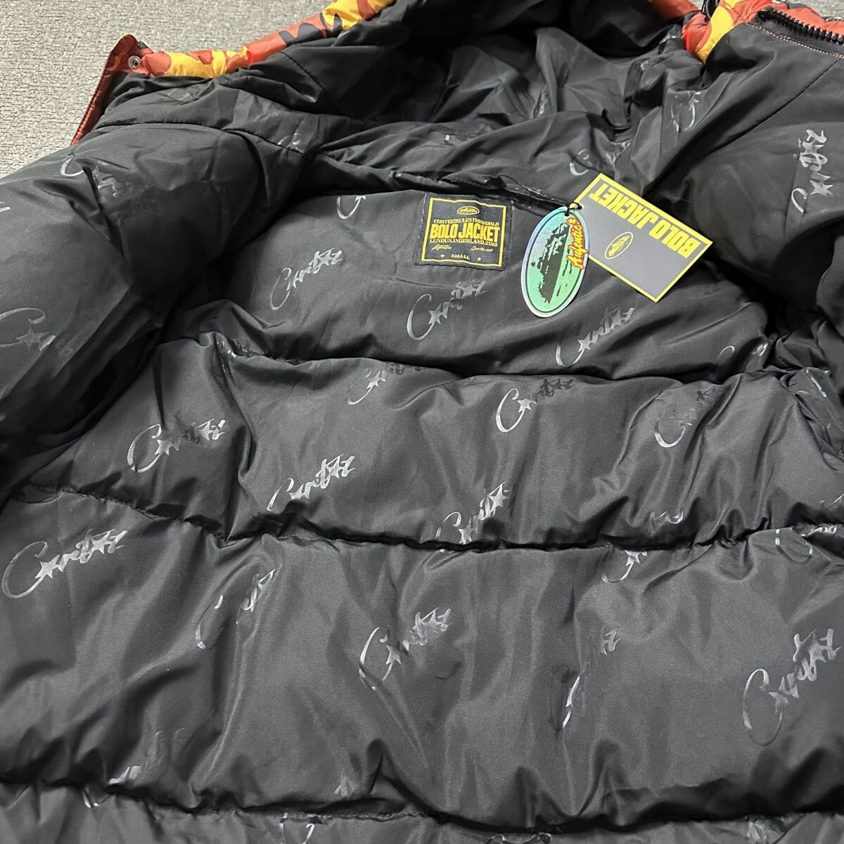 Corteiz Bolo V2 Jacket Blood Orange