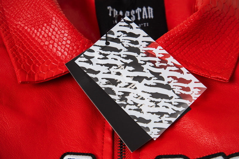 Trapstar x Avirex Leather Jacket