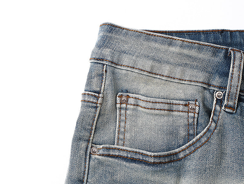 Amiri Pantalones Cortos de Mezclilla