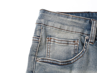 Amiri Pantalones Cortos de Mezclilla