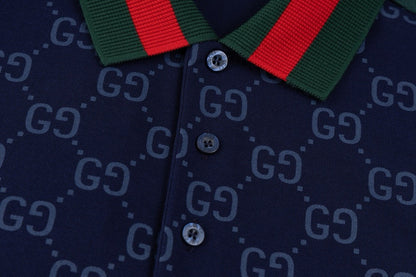 Polo Gucci in Cotone Nero