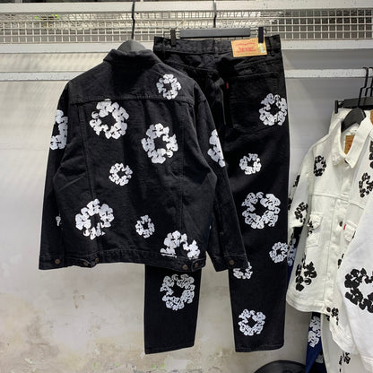 Denim Tears Conjunto de Jeans