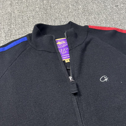 Corteiz Cream Knit Zip Up Fleece