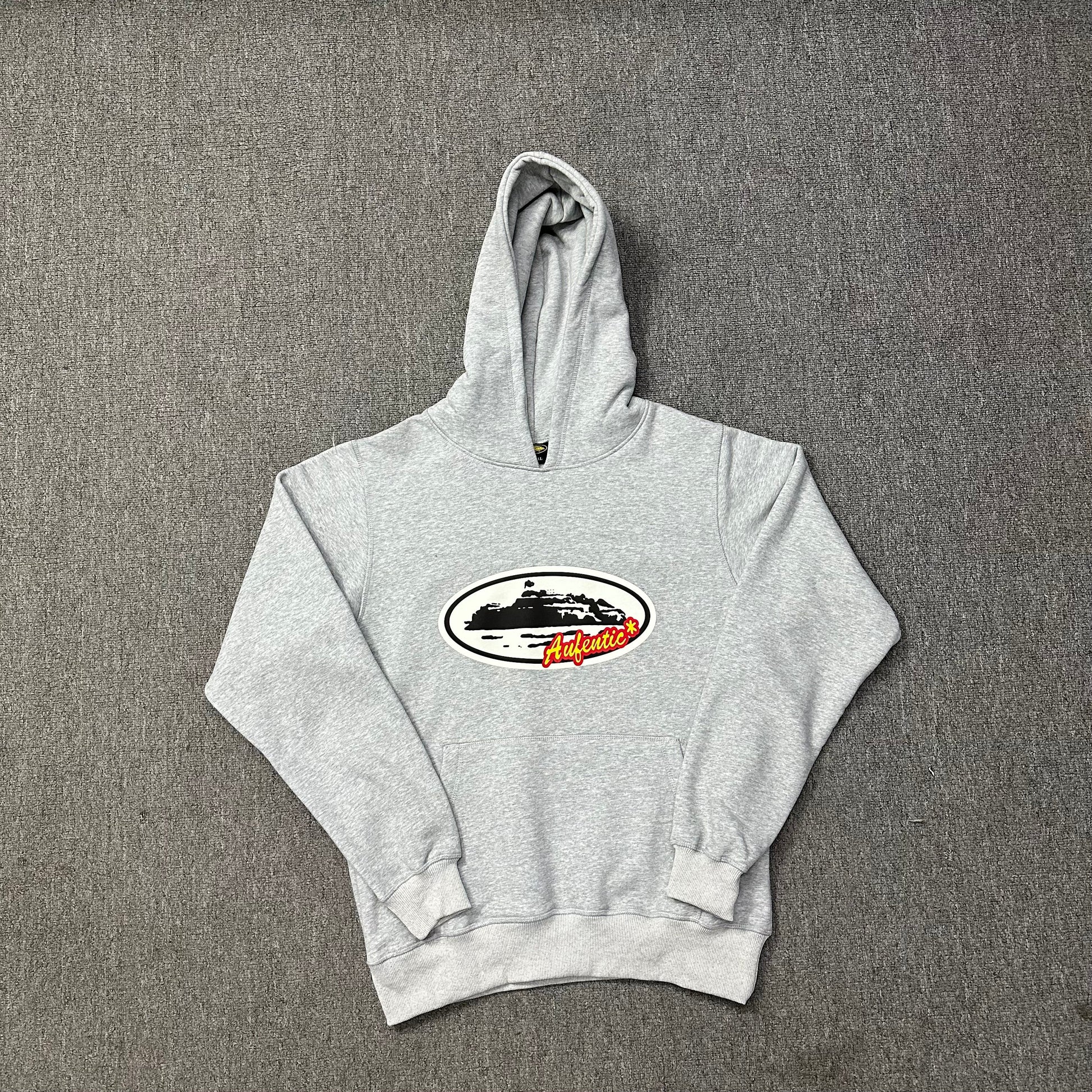 Corteiz Aufentic Hoodie Grey