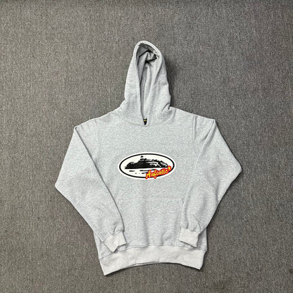 Corteiz Aufentic Hoodie Grey