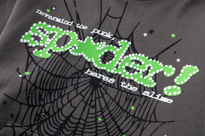 Sudadera con capucha y estampado de ángel Sp5der
