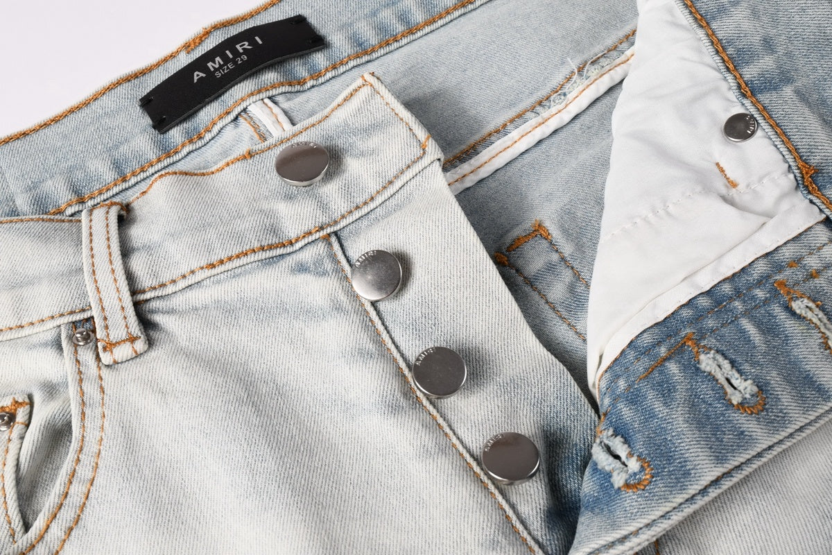 Amiri Jeans Cortos