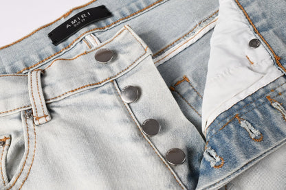 Amiri Jeans Cortos